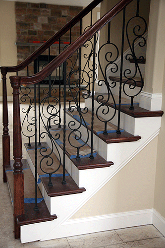 Custom Stairs, Fancy trim